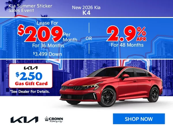 New 2026 Kia K4
