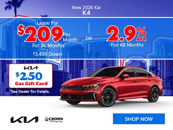 New 2026 Kia K4