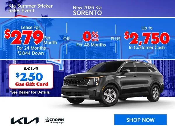 New 2026 Kia Sorento