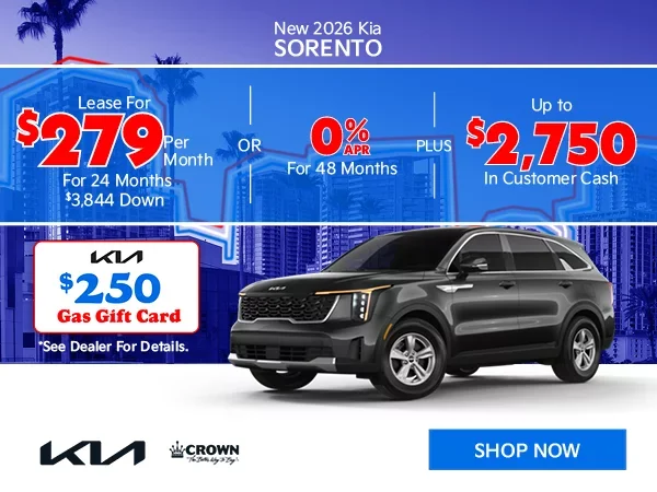 New 2026 Kia Sorento