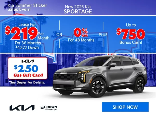 New 2026 Kia Sportage