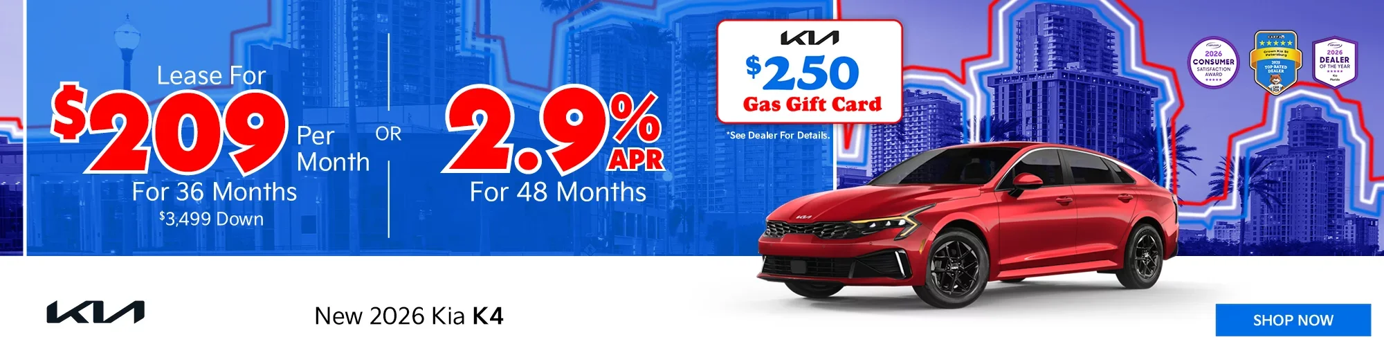 New 2026 Kia K4